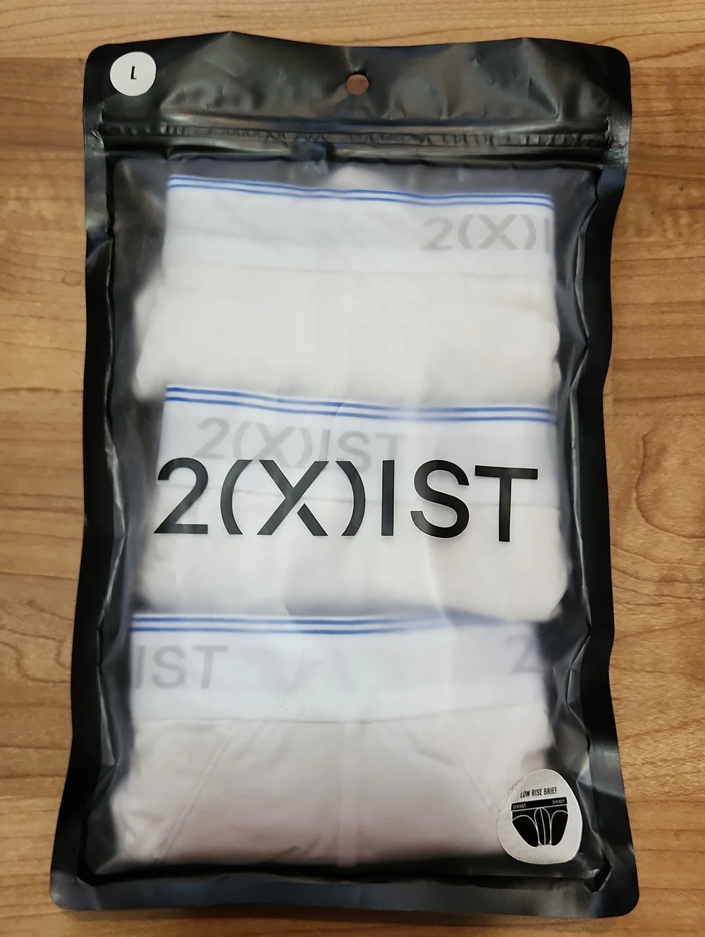 3 Pack White Briefs